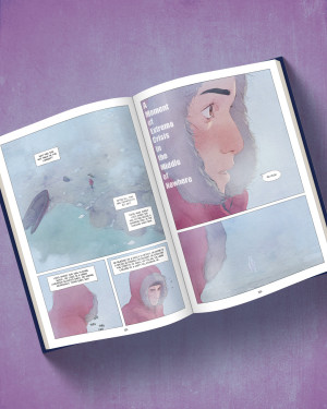 The Midnight Library by Matt Haig, adapted and illustrated by Fred Fordham